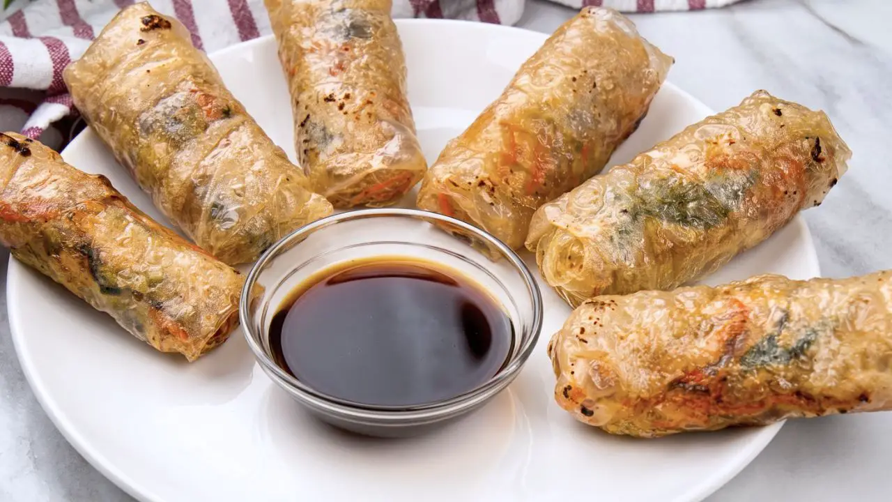 rice paper dumplings